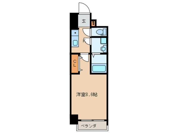 エスリード名城公園の物件間取画像